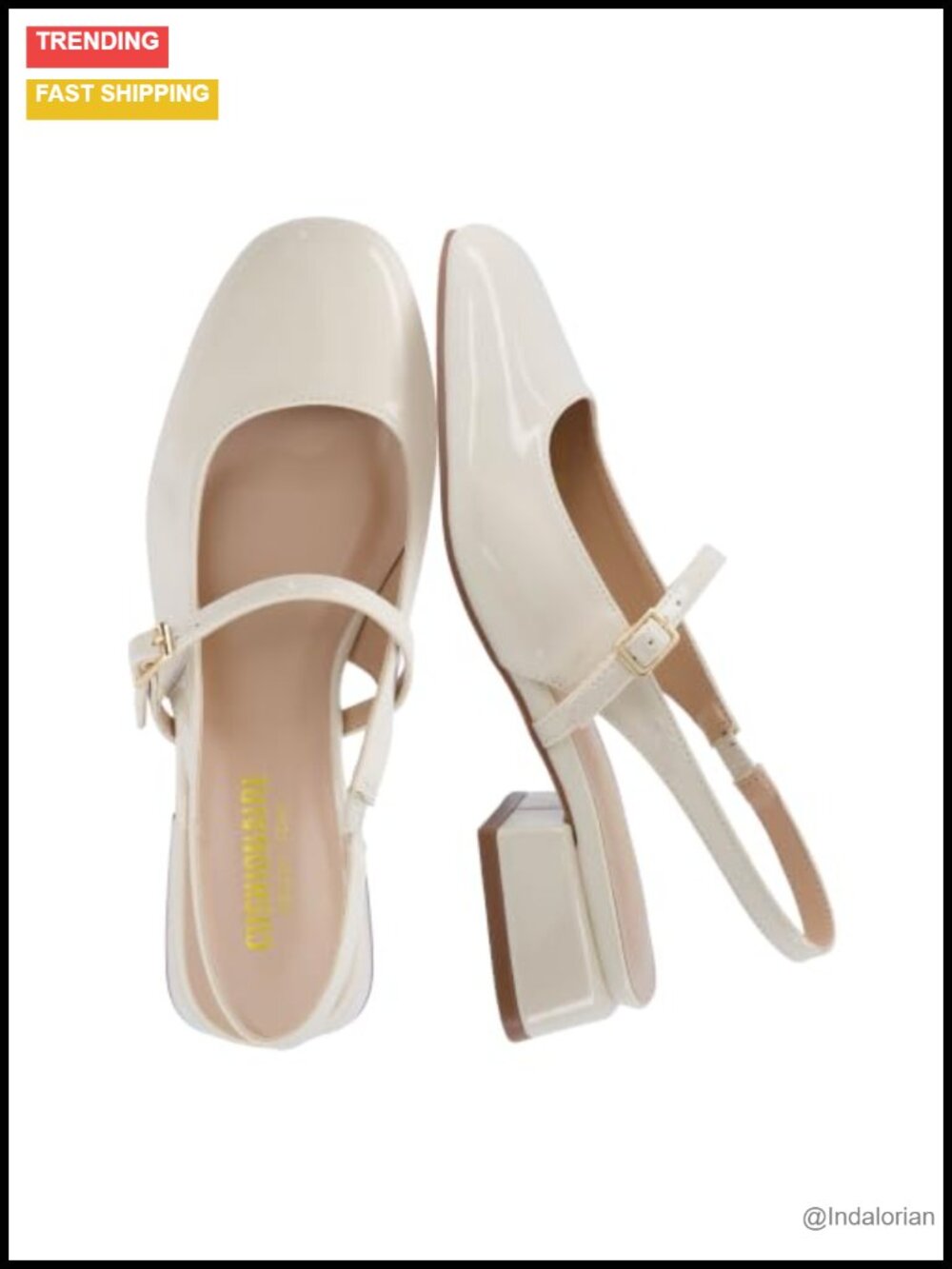 Women's Mary Jane Dress Shoes Memory Foam Block Heel